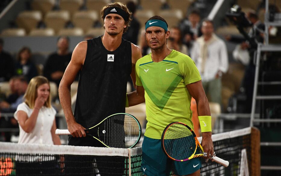 La légende Nadal contre le jeune Zverev